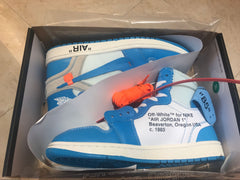 OFF-WHITE x Air Jordan 1 Powder Blue (UNC)